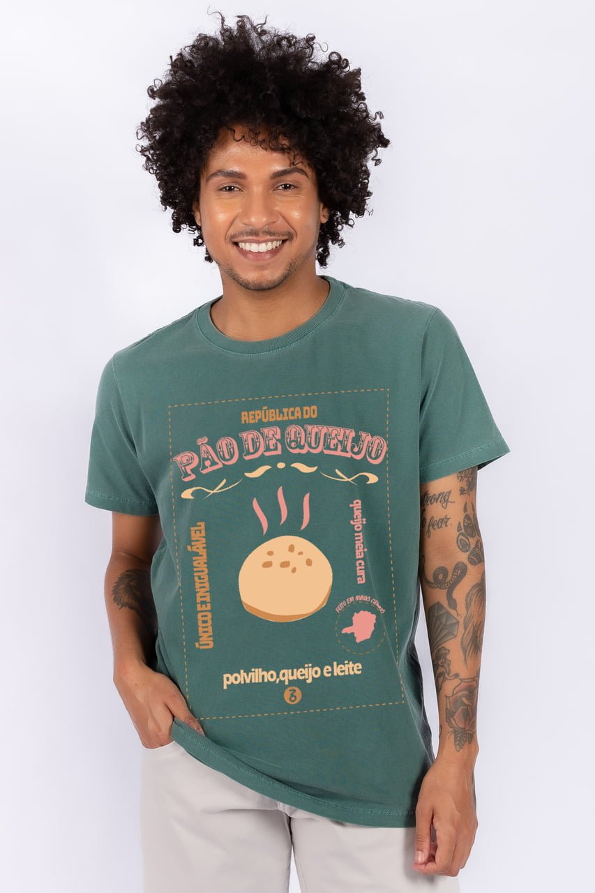 camiseta minas gerais pão de queijo bendizê arreda