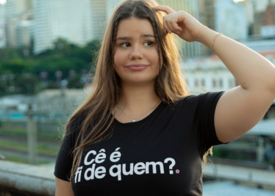 "Cê é fí de quem?": estampa queridinha da Bendizê!